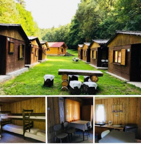 Rodinné ubytovaní v chatech Sruby Relax Živohošt´, Křečovice